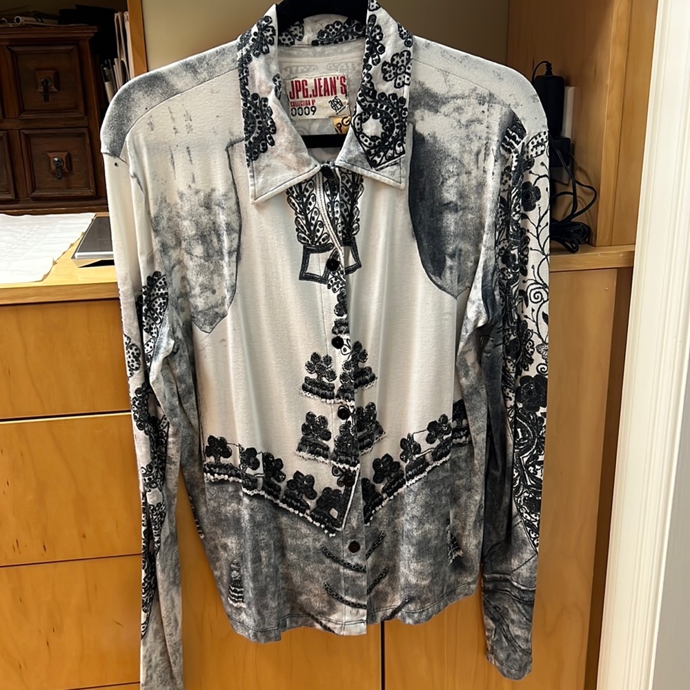 JPG by Gaultier Women’s button down size large